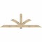 Ekena Millwork Redmond Rough Sawn Timber Gable Bracket, Douglas Fir, 108"W x 36"H x 4"D x 6"F, 8/12 Pitch GBW108X36X0406RED00RDF - alternate 1